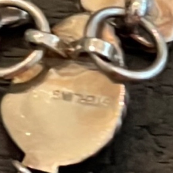 Vintage & Unique Native Sterling & Onyx Feather Necklace - Picture 6 of 8